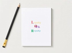 #LORColorfulLogoNotepad
